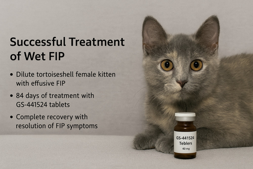ultimo caso aziendale circa Trattamento con successo della FIP neurologica con GS‐441524