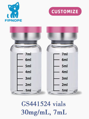 30 mg 7 ml GS-441524 Iniezione Trattamento FIP Cura Per FIP Gatto