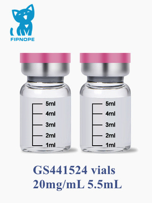 Iniezione farmaceutica del grado 20mg/mL GS441 per l'iniezione di FIP Cat Treatment GS-441524